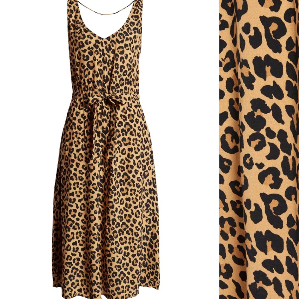Treasure & Bond Leopard Dress